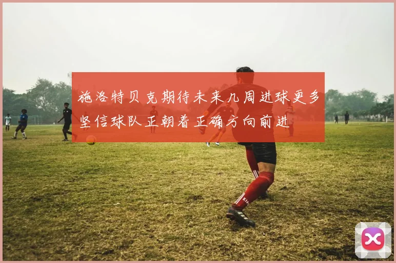 施洛特贝克期待未来几周进球更多坚信球队正朝着正确方向前进
