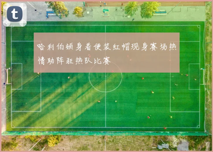 哈利伯顿身着便装红帽现身赛场热情助阵狂热队比赛